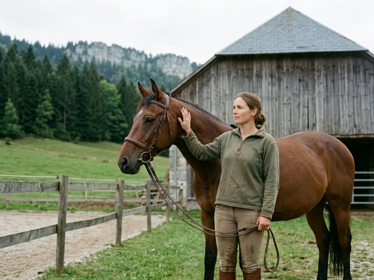 Cours d'équitation à Moye, Haute-Savoie