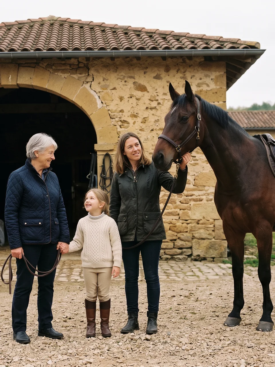 L'équipe, Écuries de la Palud, centre équestre à Moye